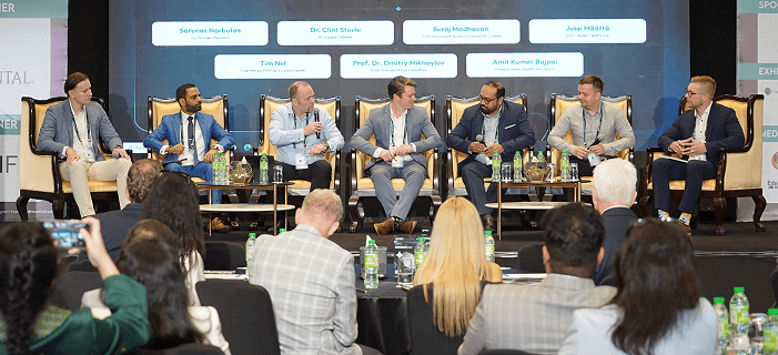 Panel discussion with six speakers