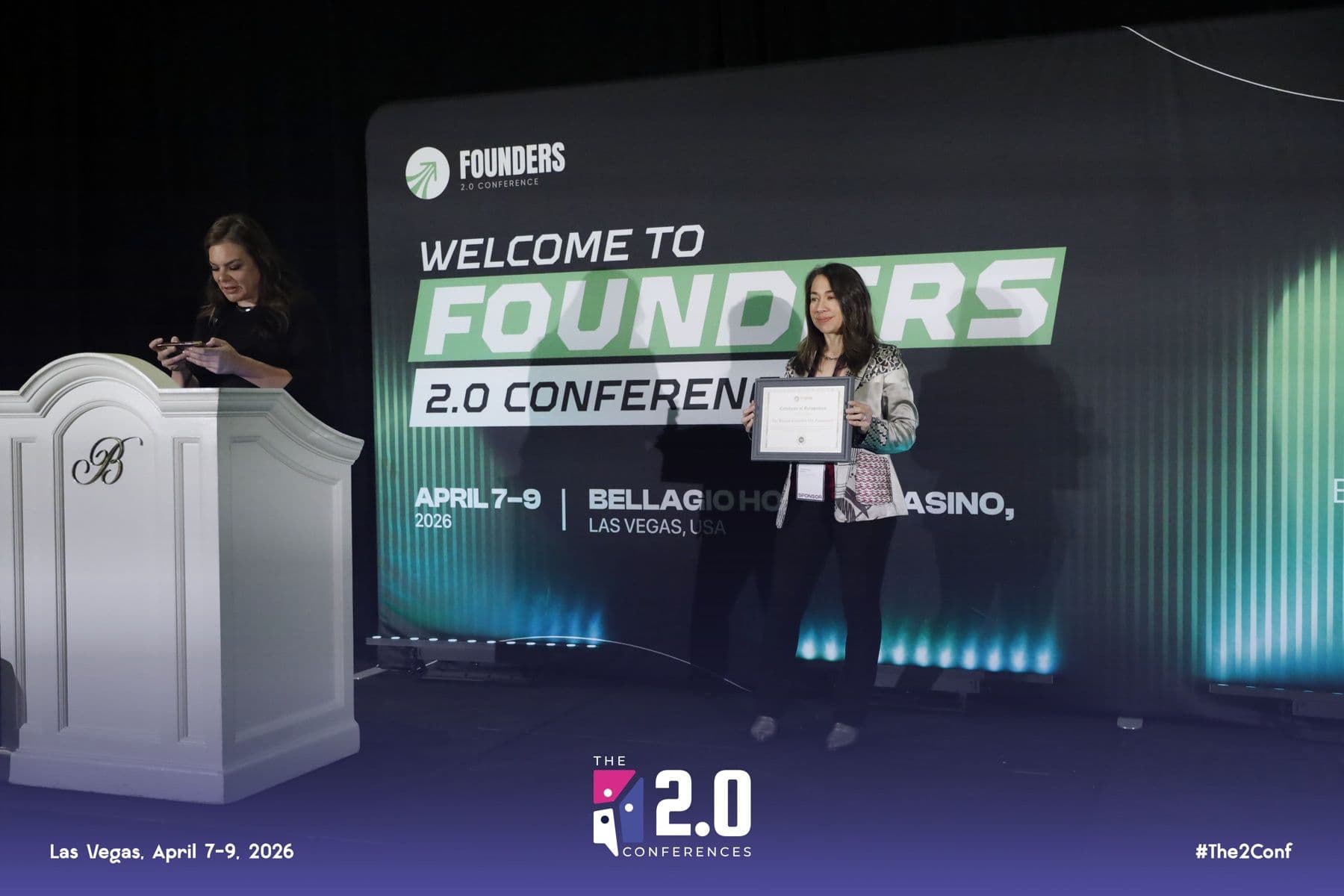 Marisa Murgatroyd at Founders 2.0 Conference