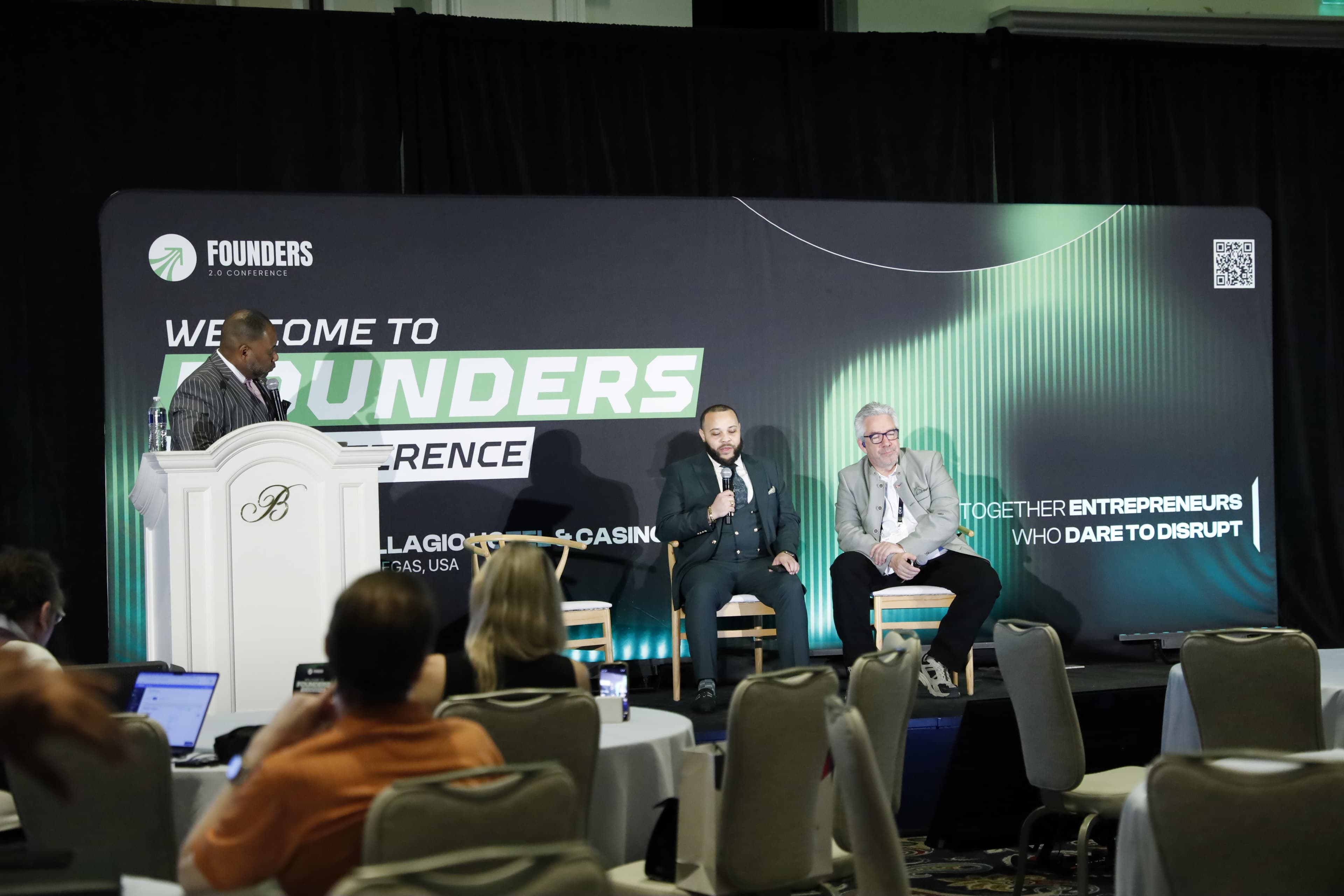 Dr. Siegfried Isele at Founders 2.0 Conference — recognition