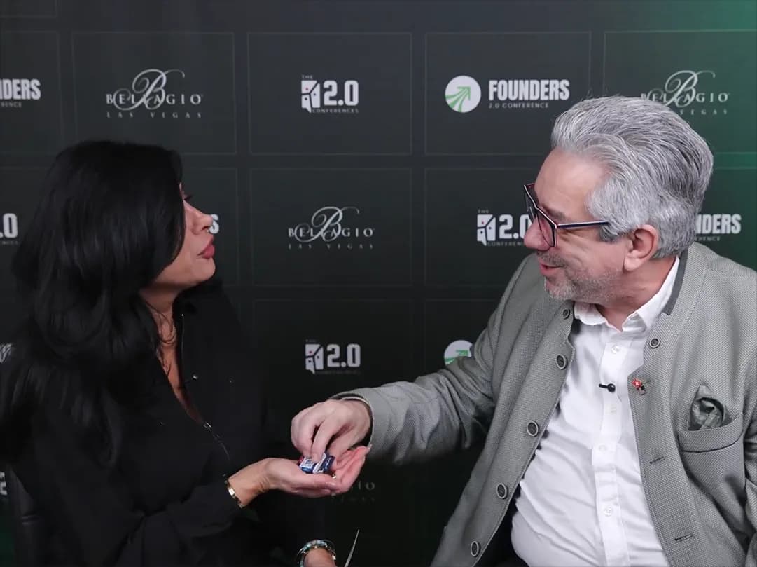 Dr. Siegfried Isele at Founders 2.0 Conference — recognition